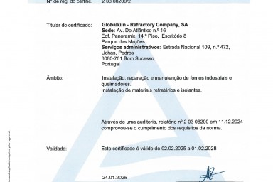 CERTIFICATE ISO 45001